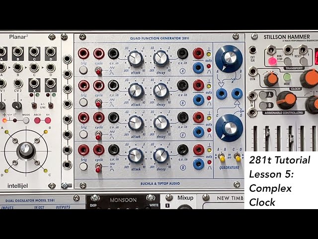 Buchla Tip Top Audio Quad Function Generator 281t Eurorack Module