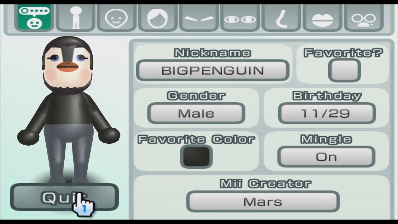 MASSIVE DAMN PENGUIN - Mii 2438 - YouTube