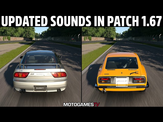 Gran Turismo 7 - Updated Cars Sound in Update 1.67 (Nissan
