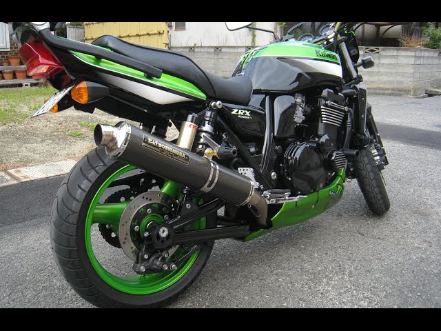 Kawasaki ZRX1200R 【ヨシムラサイクロン チタン & カーボンマフラー