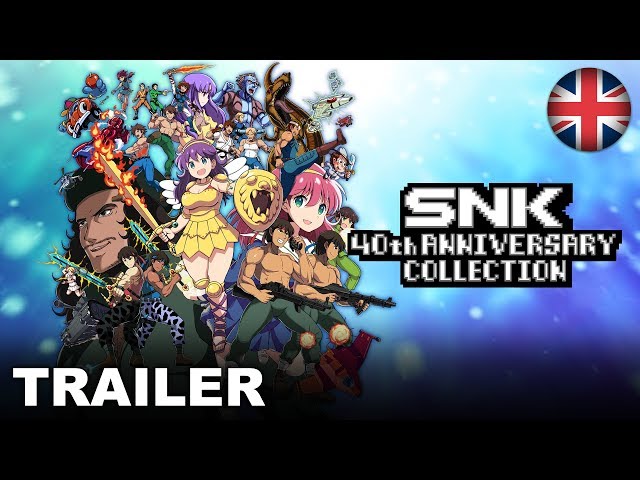 SNK 40th ANNIVERSARY COLLECTION - Launch Trailer (PS4) (EU