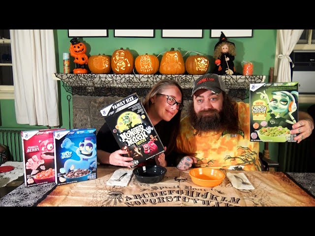 Carmella Creeper & Monster Mash Remix Cereal Taste Test & Review