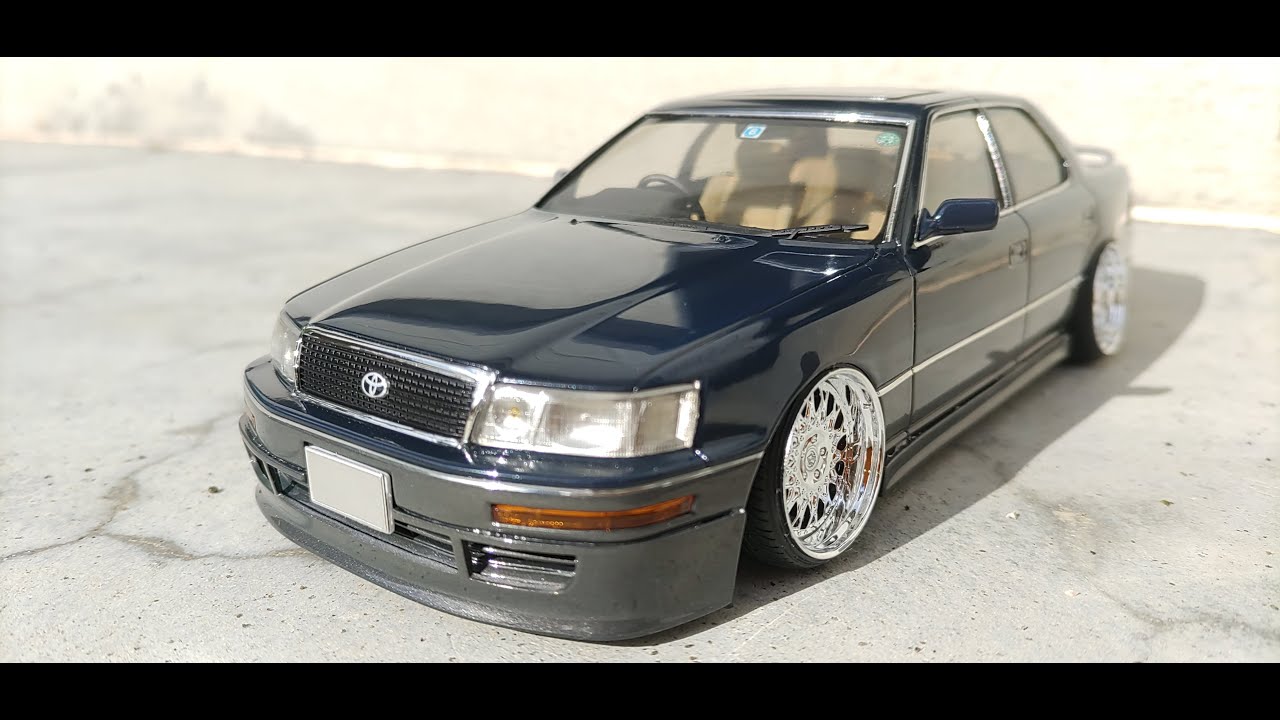 アオシマ プラモデル 1/24 トヨタ UCF11 セルシオ4.0C仕様Fパッケージ