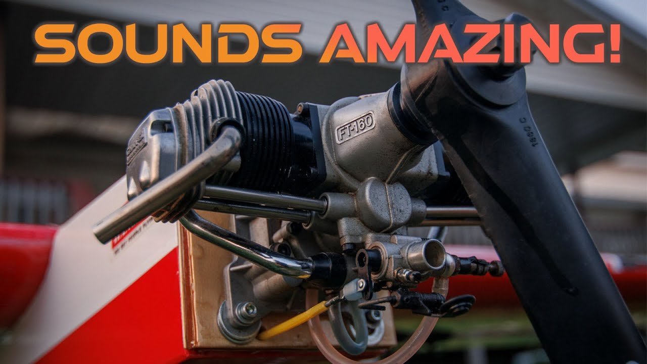 O.S. Gemini 160 || Super Cool 2 Cylinder Rc Engine - YouTube