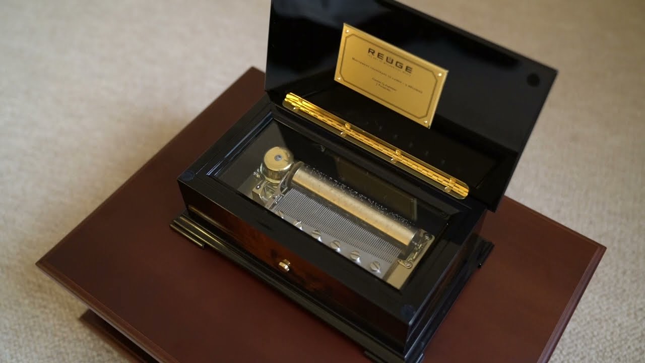 スイスリュージュ社のオルゴール、3曲72弁 ［72note.5309.11］ - YouTube