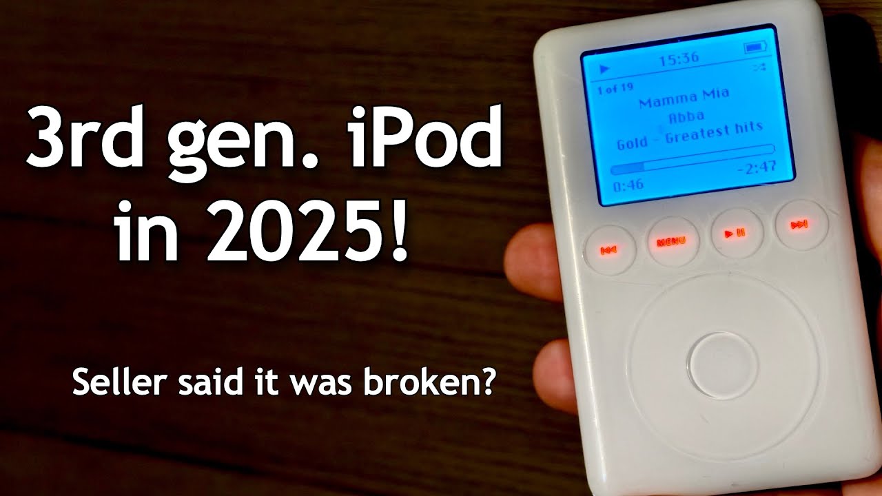 3rd Gen. iPod Classic for $20 - Seller said it's broken? - YouTube