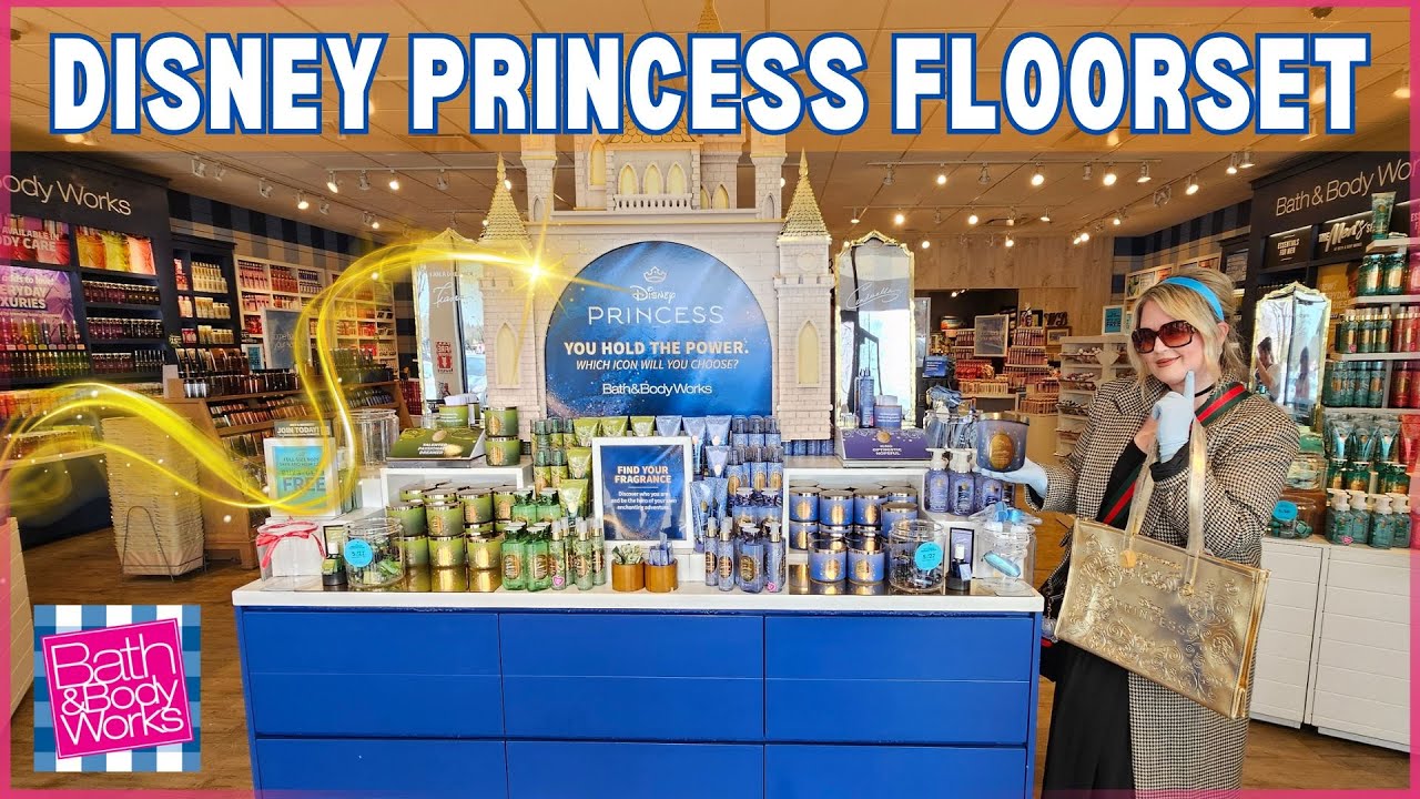 NEW Bath & Body Works X Disney Princess Floorset | Store Walk Thru