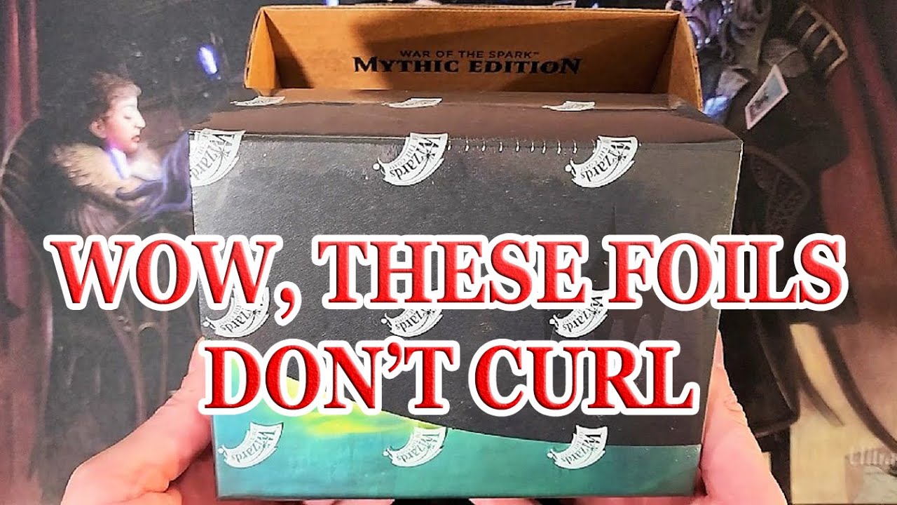 EXTREMELY RARE BOX OPENING War of the Spark Mythic Edition - YouTube