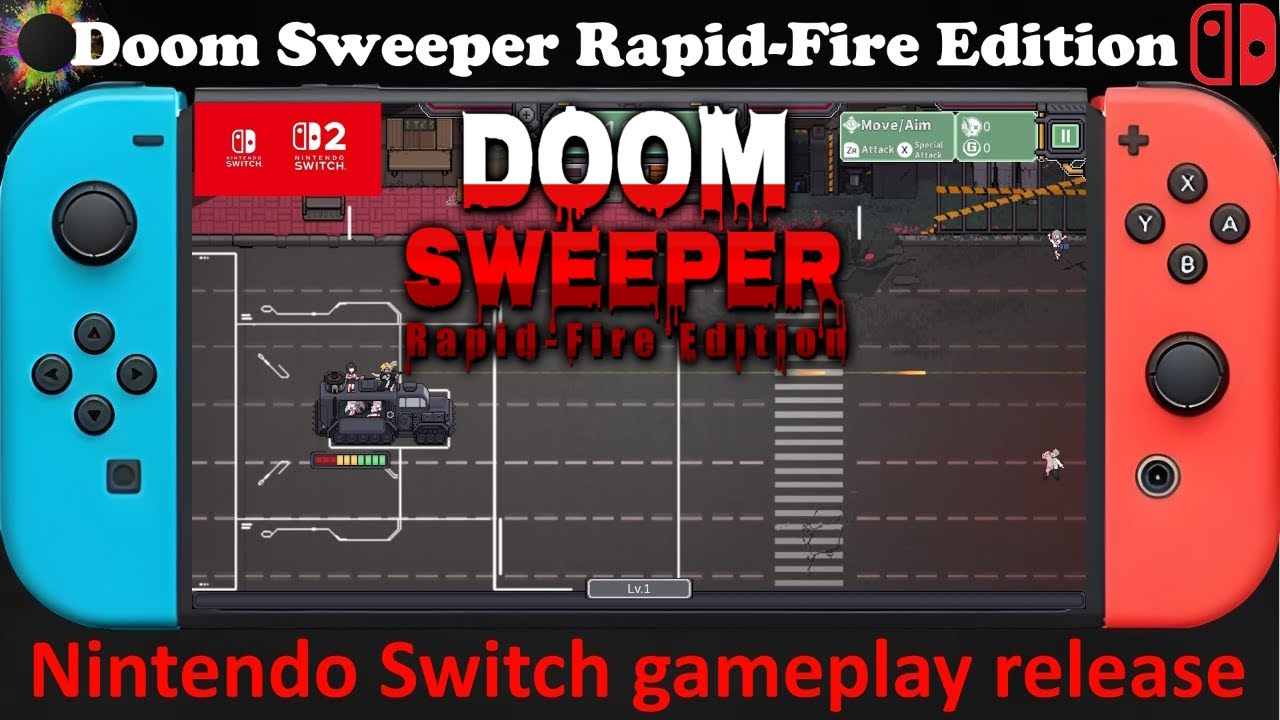 Doom Sweeper Rapid-Fire Edition [ROGUELIKE] - Nintendo Switch