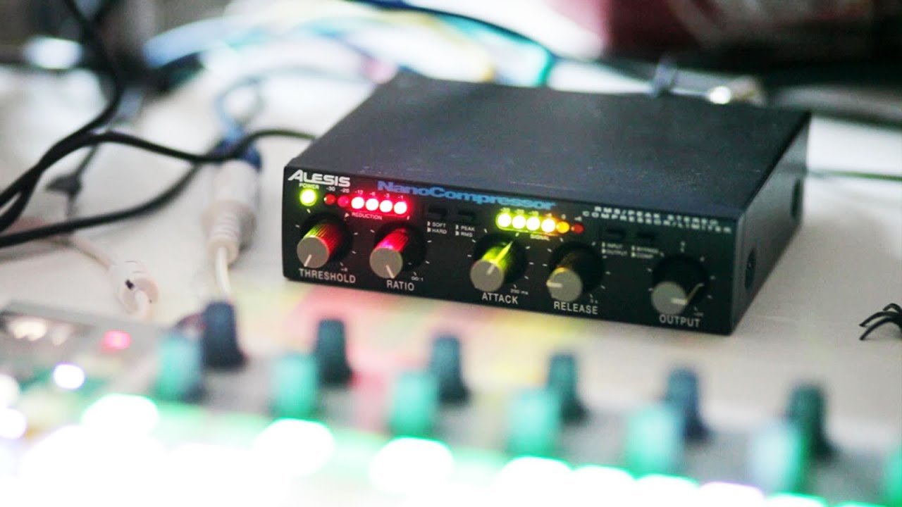 Alesis NanoCompressor: Pump - YouTube