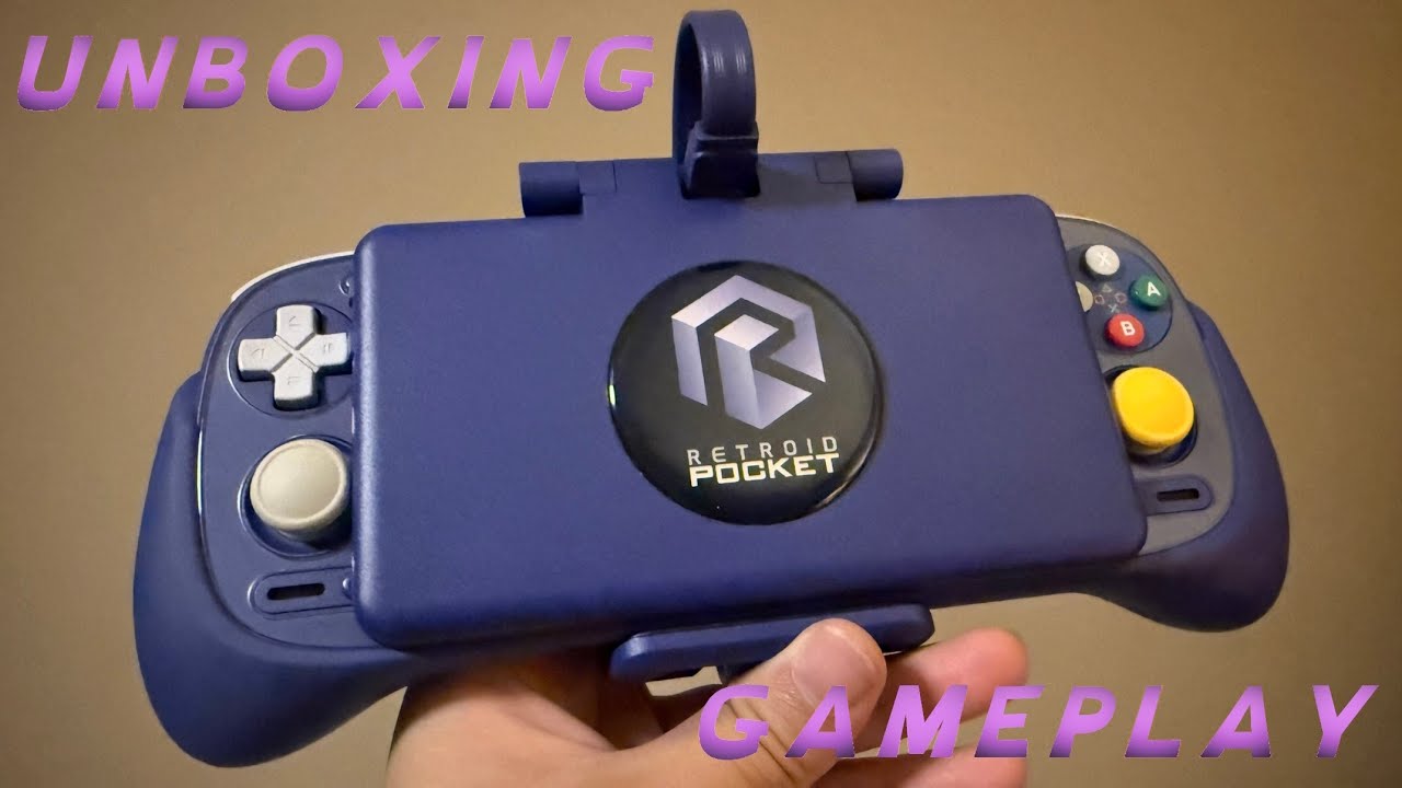 Retroid Pocket 5 Dual Screen Add-On [ACCESSORIES & GAMEPLAY] - YouTube