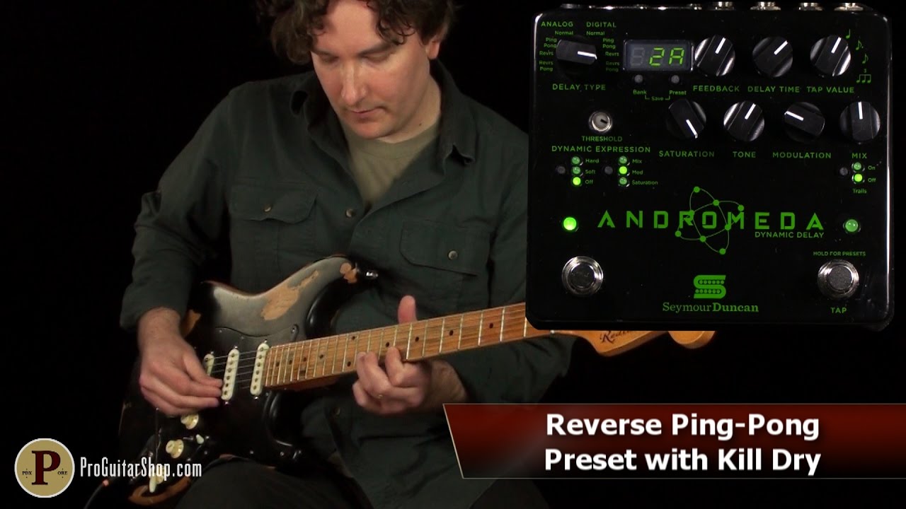 Gear Otaku: Seymour Duncan Andromeda Dynamic Delay 発売。128