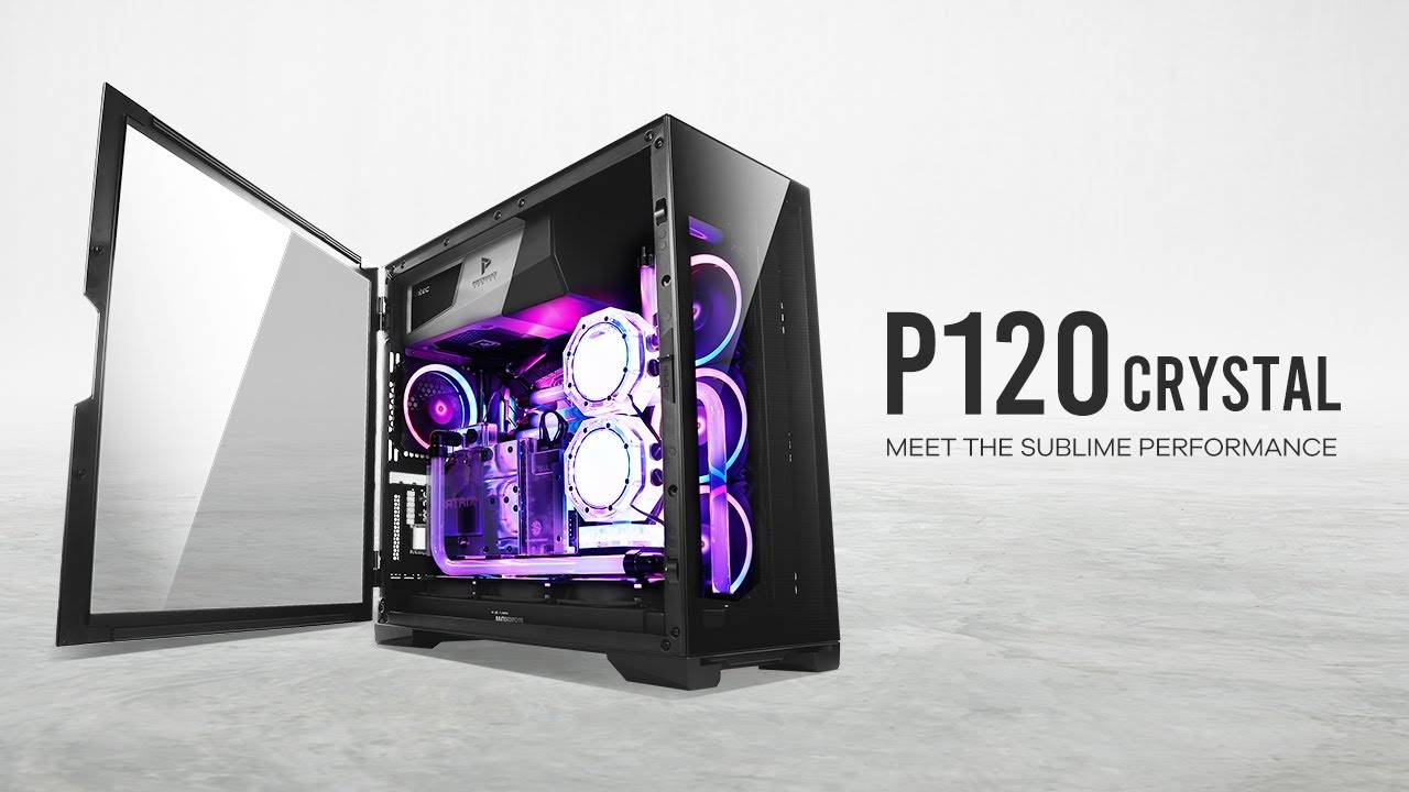 P120 CRYSTAL is the Best New PC Mid Tower Case with E-ATX/Aluminum