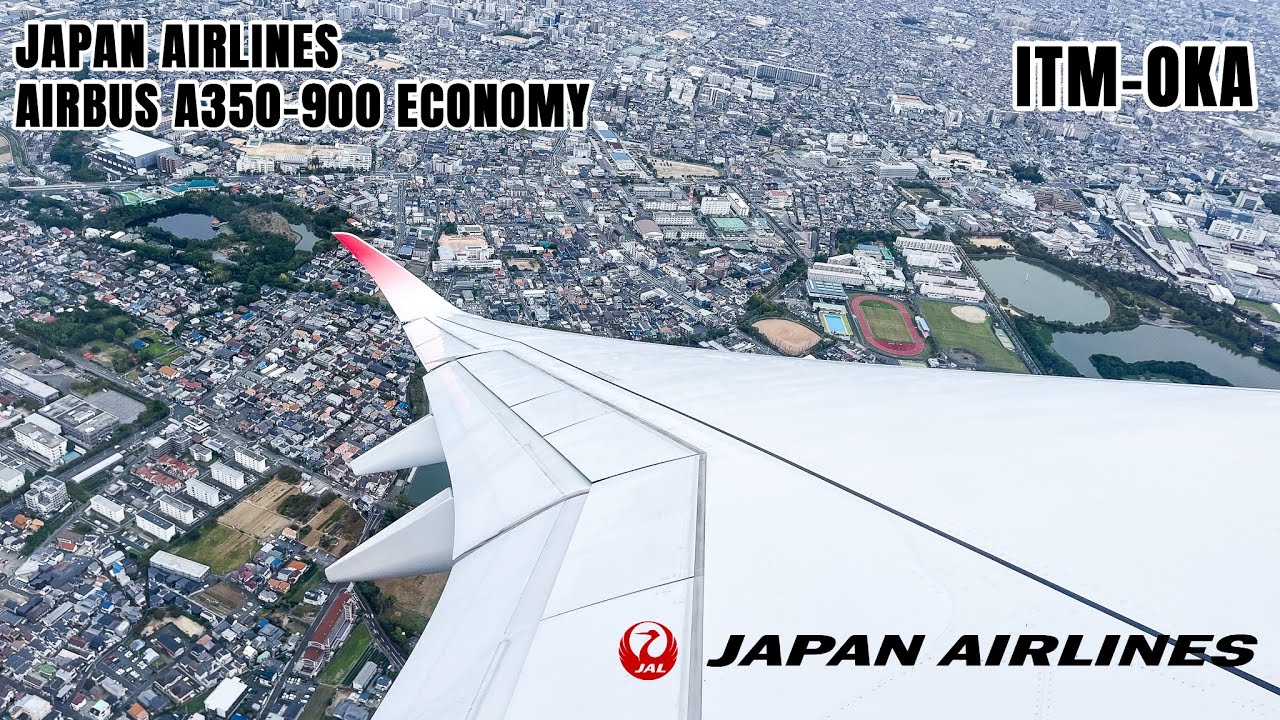 Japan Airlines Airbus A350-900 Economy Class Review | Osaka Itami