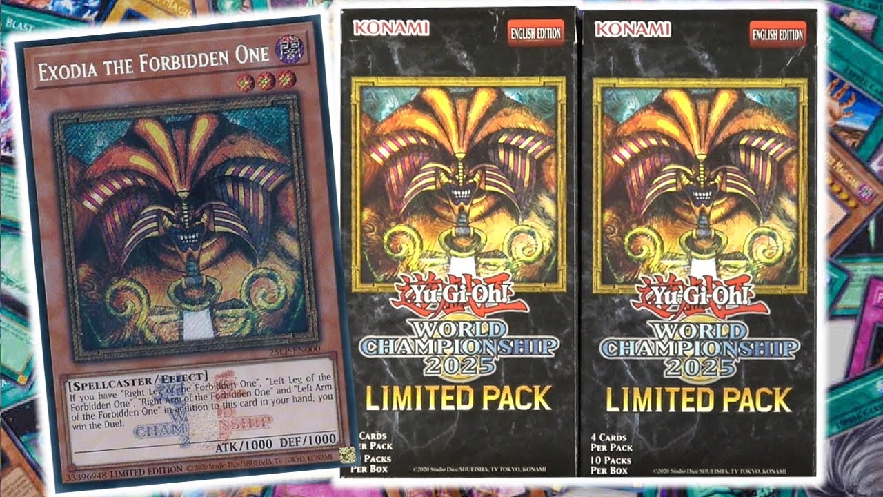 Yu-Gi-Oh! Limited Pack World Championship 2025 Box Opening! - YouTube