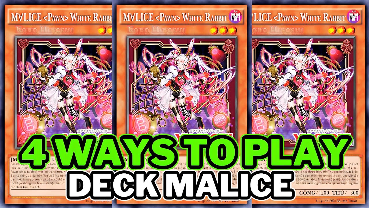 DECK MALICE (M∀LICE)❗COMBOS YUGIOH 2024 *Next TOP TIER* - YouTube
