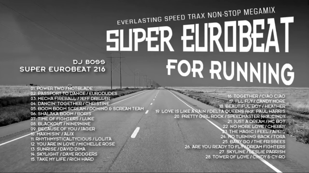 SUPER EUROBEAT FOR RUNNING - NON-STOP MEGAMIX - The Original