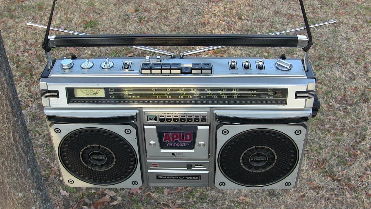 Sharp GF-8585 X GF-8585X Play cassette tapes outside Repaired New