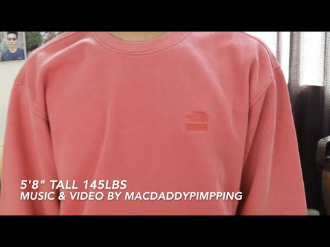 Supreme x TNF The North Face Pigment Printed Crewneck + Try On