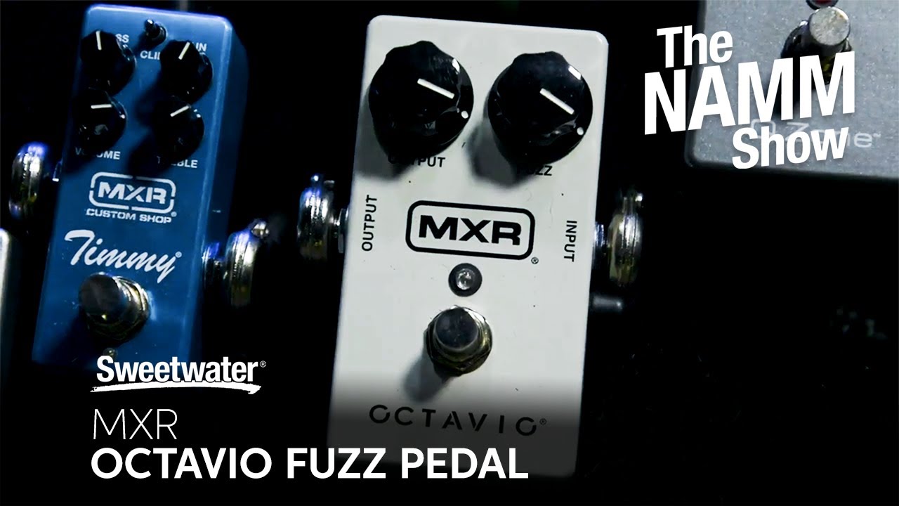 MXR Octavio Fuzz Pedal at Winter NAMM 2020 - YouTube