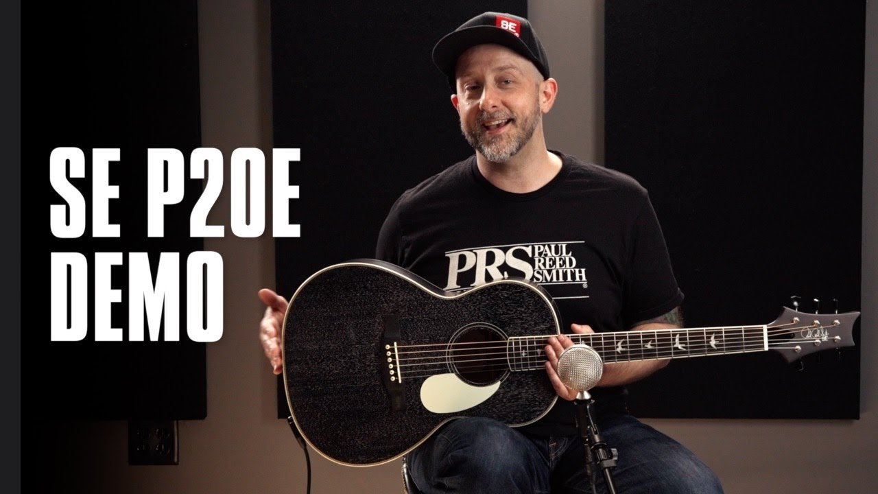 PRS 2022 SE Parlor w/Fishman -Satin Black Top- マホガニーボディ