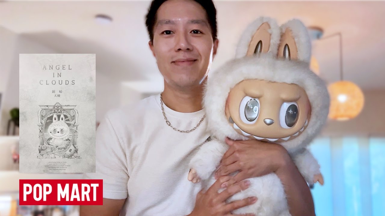 GIANT LABUBU?! IT'S A ZIMOMO! POP MART: THE MONSTERS - ANGEL IN