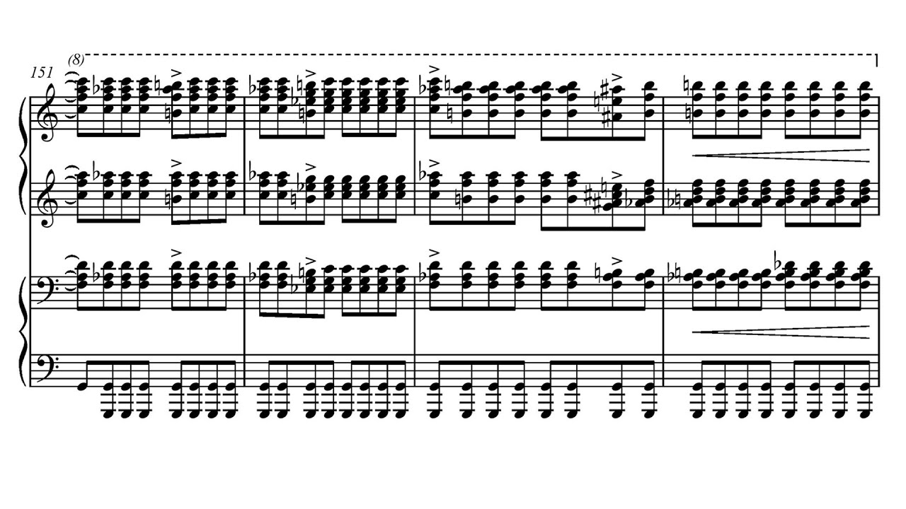 Medtner - 2 Pieces for 2 Pianos, Op. 58 (Bakhchiev, Sorokina