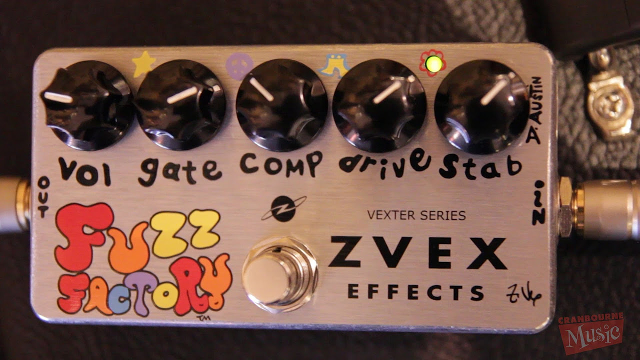 ZVEX Fuzz Factory Guitar Pedal - YouTube
