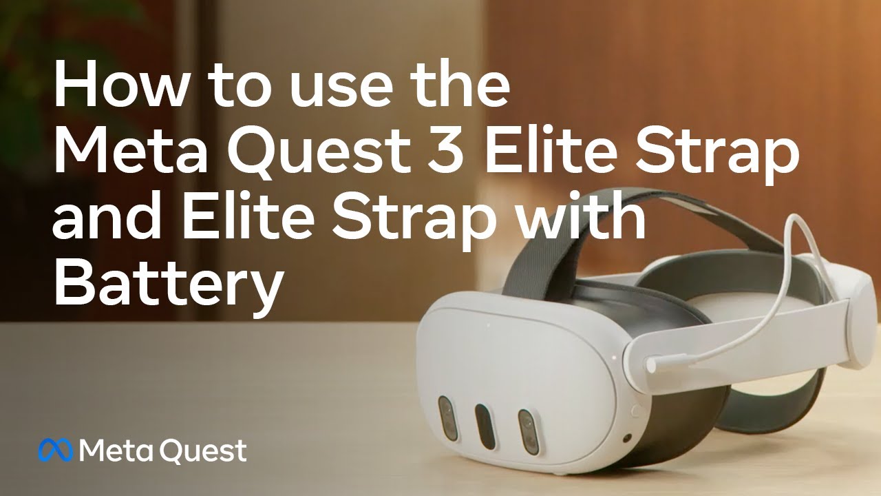 Meta Quest 3 Elite Strap met Batterij - Unbound XR
