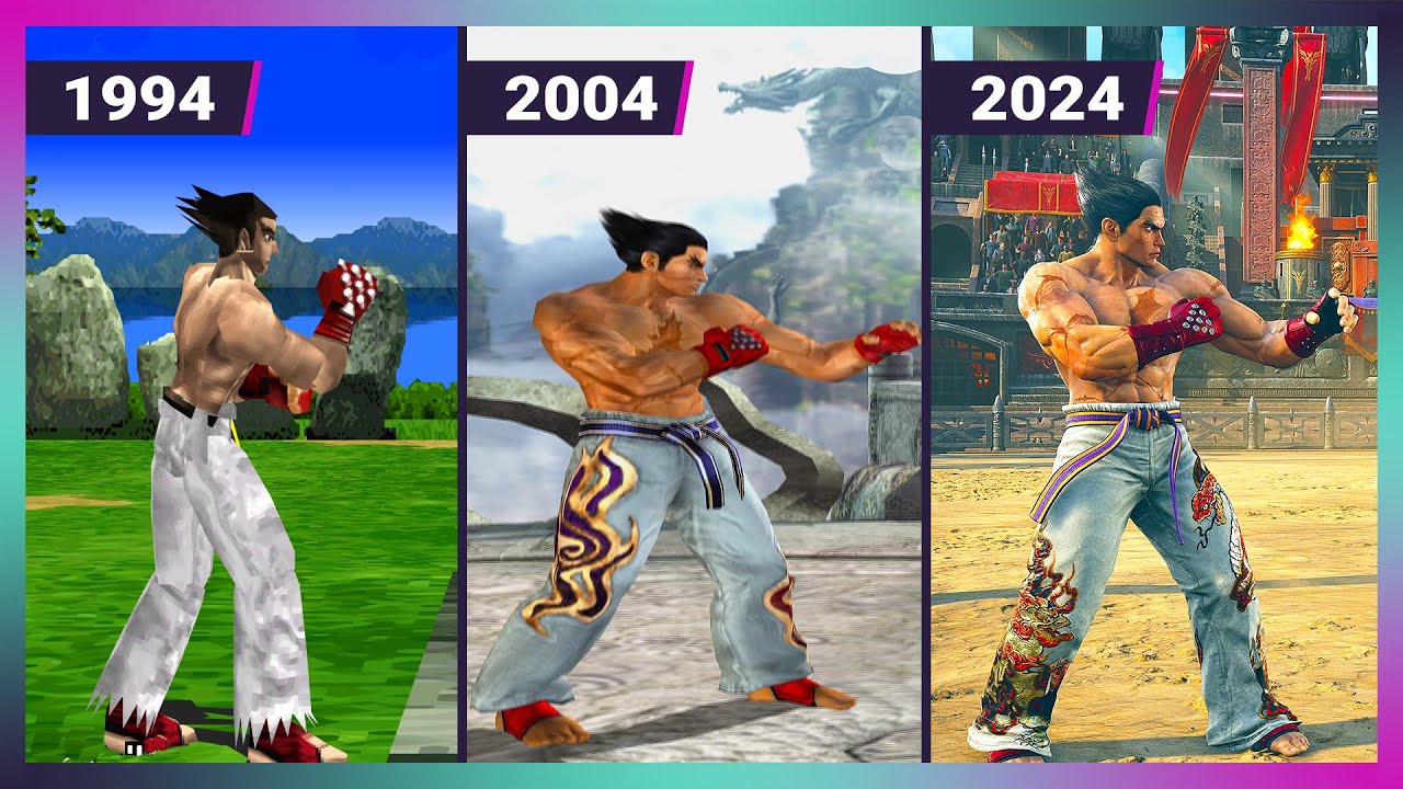 Evolution of TEKKEN Games in 31 Years (1994 - 2024) - YouTube