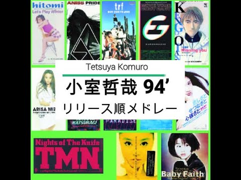 小室哲哉作品リリース順メドレー 1994年 - YouTube