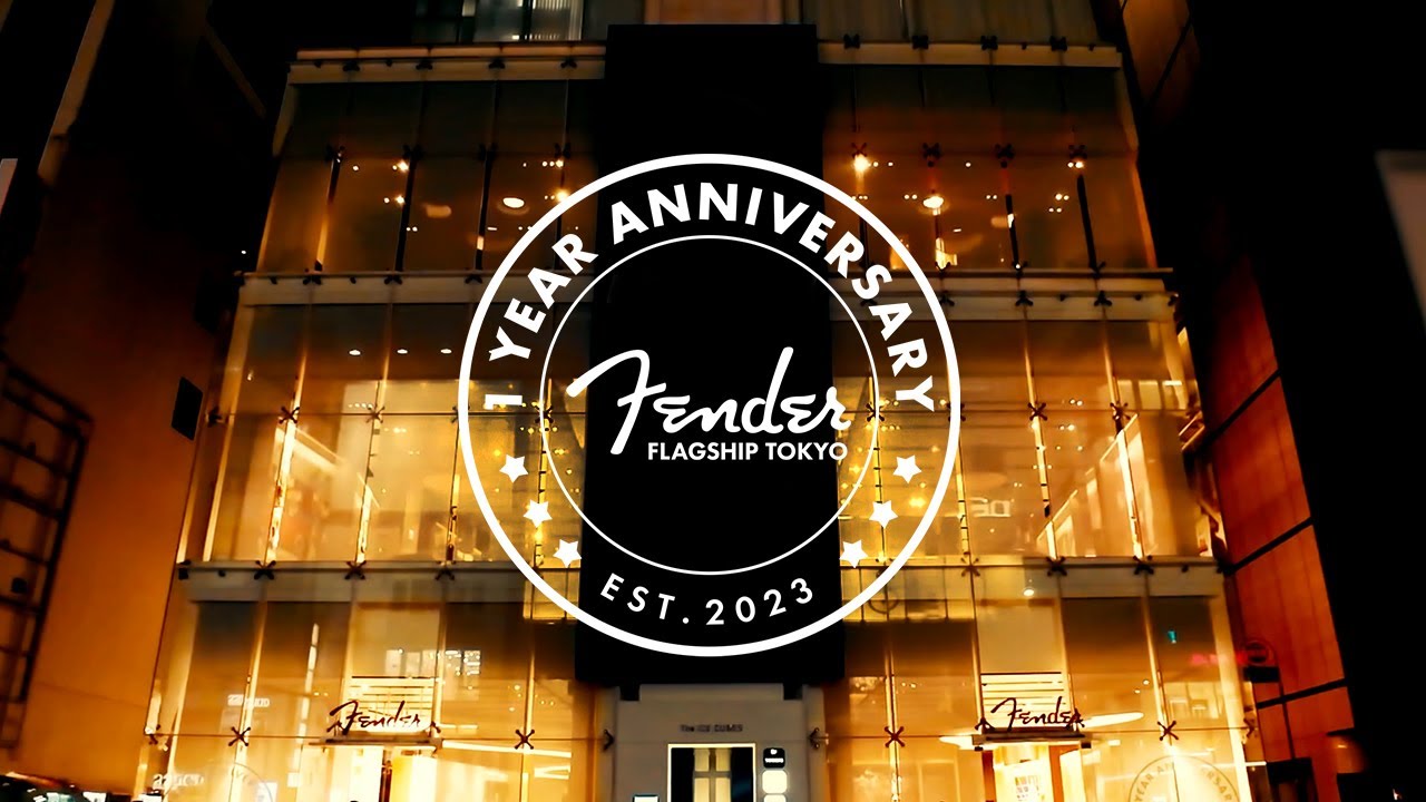 FENDER FLAGSHIP TOKYO 1 YEAR ANNIVERSARY - YouTube