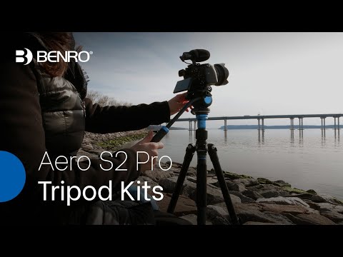 Aero 2 PRO Aluminum Travel Video Tripod w/Twist Locks | Benro
