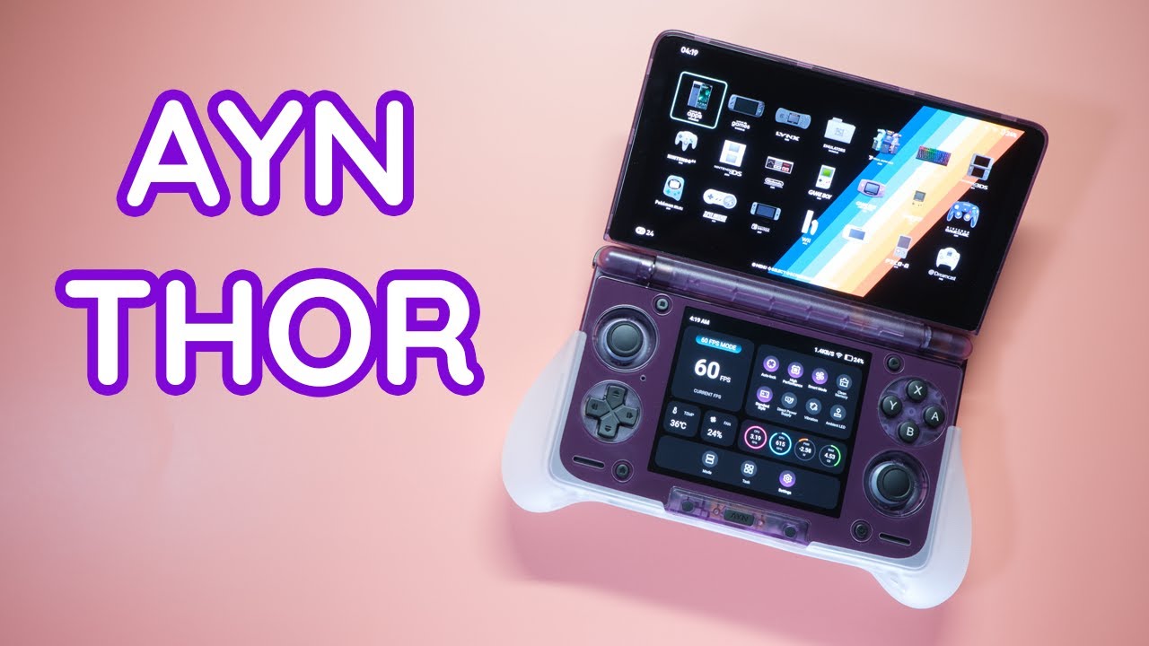 AYN THOR Unboxing & First Impressions - Rainbow Max - YouTube