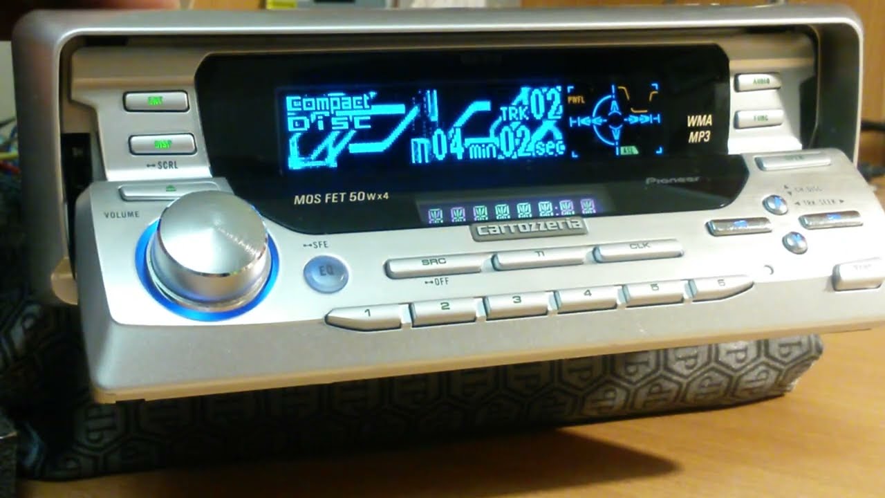 Pioneer Carrozzeria MEH-P717 - MD / MDLP - Japan - YouTube