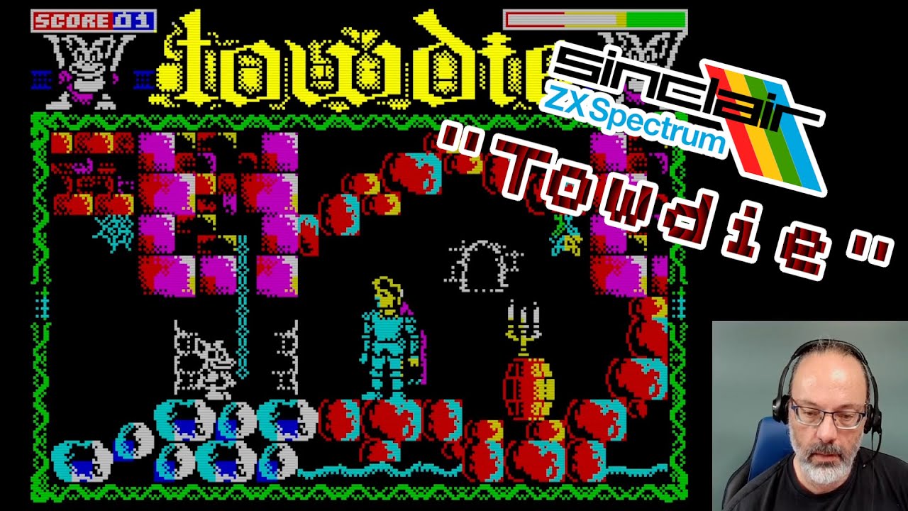 ZX Spectrum Game Play, Towdie - YouTube