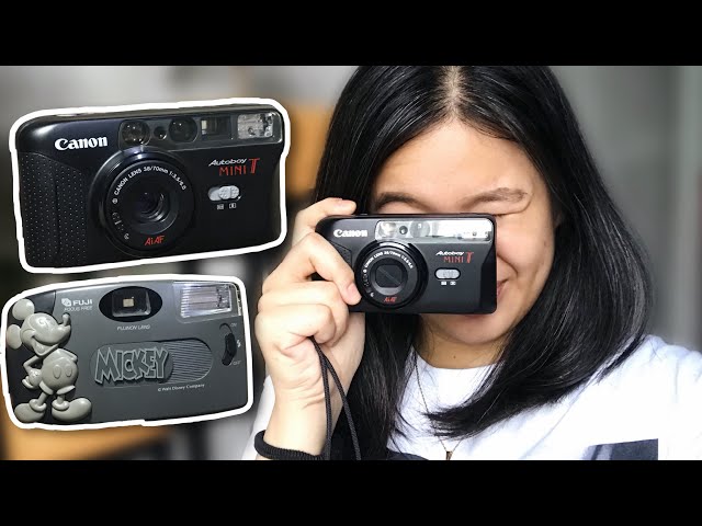 Finally! UNBOXING MY NEW FILM CAMERAS!! (Canon Autoboy Mini T