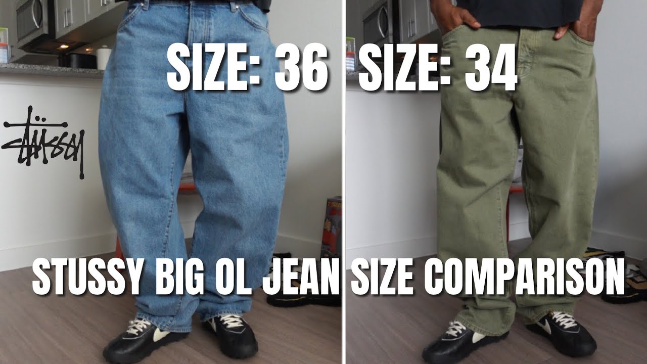 My LAST video on the STUSSY BIG OL JEAN - YouTube