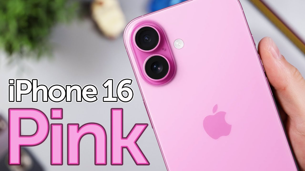Pink iPhone 16 is STUNNING! Unboxing, First Impressions & Color
