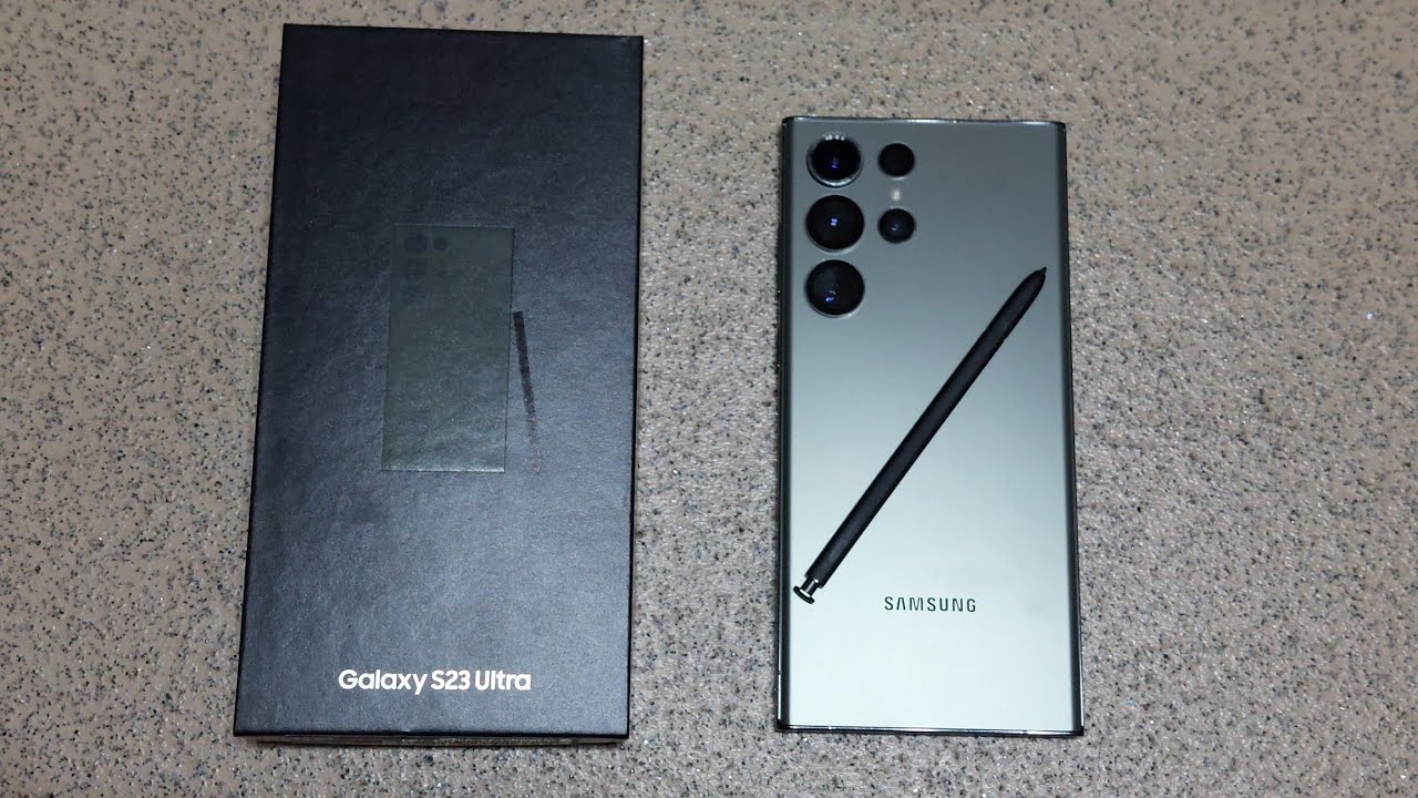 Samsung Galaxy S23 Ultra Green 512GB Unboxing - YouTube