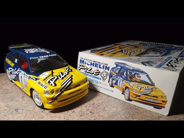 Painting] Ford Escort COSWORTH RC 1/10 Car Tamiya. SO MUSH PROBLEM