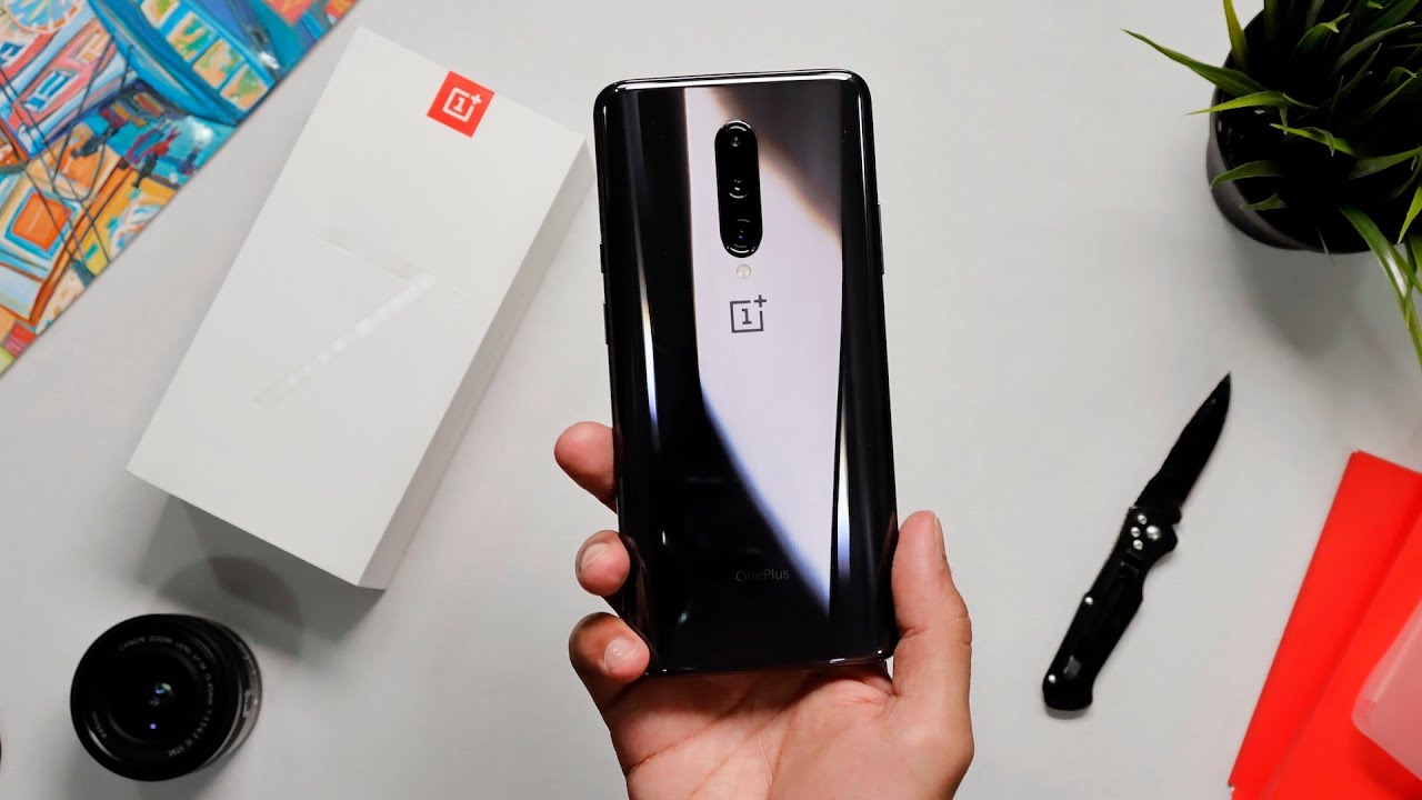 OnePlus 7 Pro Mirror Grey Colour Unboxing - YouTube