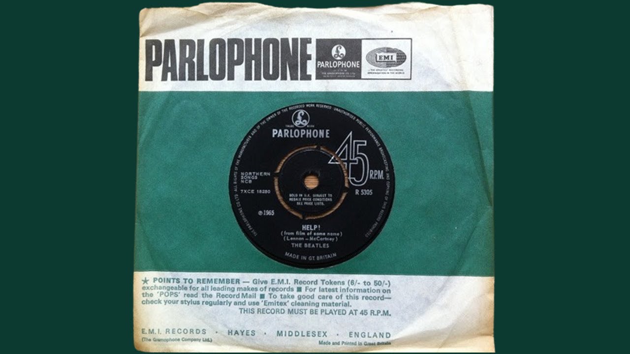 NORWAY盤HELP！1965年MONO The Beatles – Help! – Vinyl (LP, Album