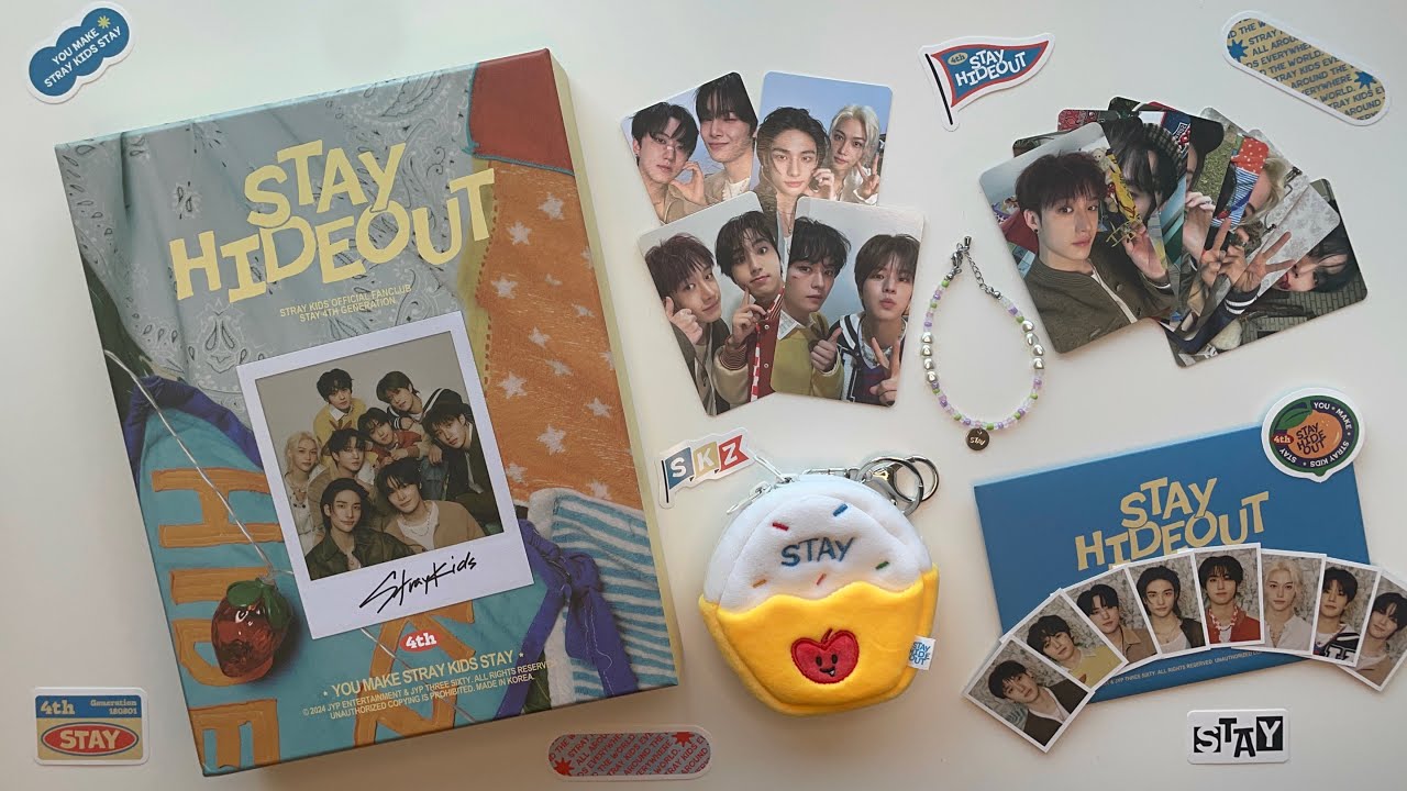 Stray Kids Official Fanclub Stay 4th Generation Unboxing