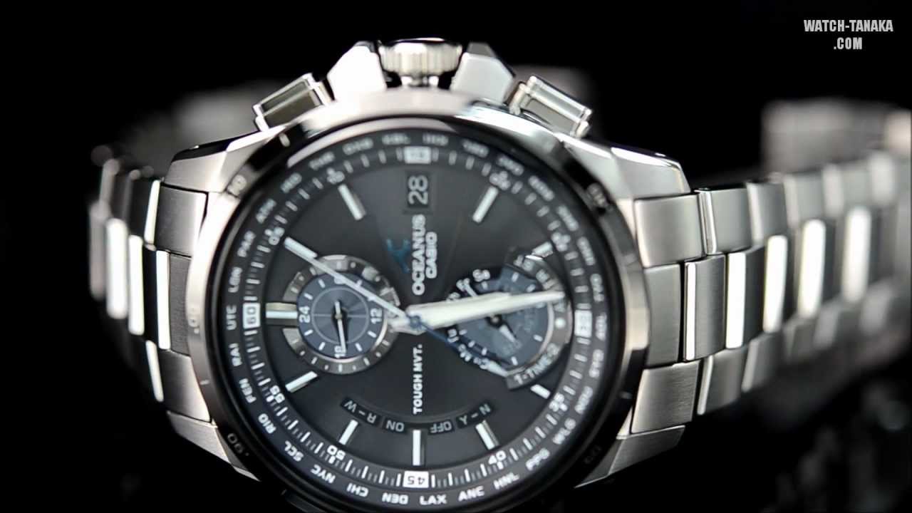 CASIO OCEANUS OCW-T1010-1AJF カシオ オシアナス - YouTube