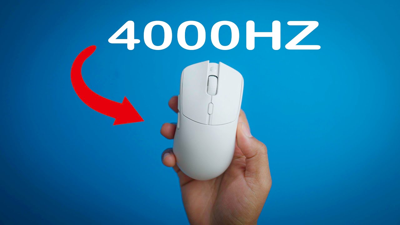 BEST MOUSE in 2023 ￤ G-Wolves HTX 4K Ruby 4000Hz gaming mouse
