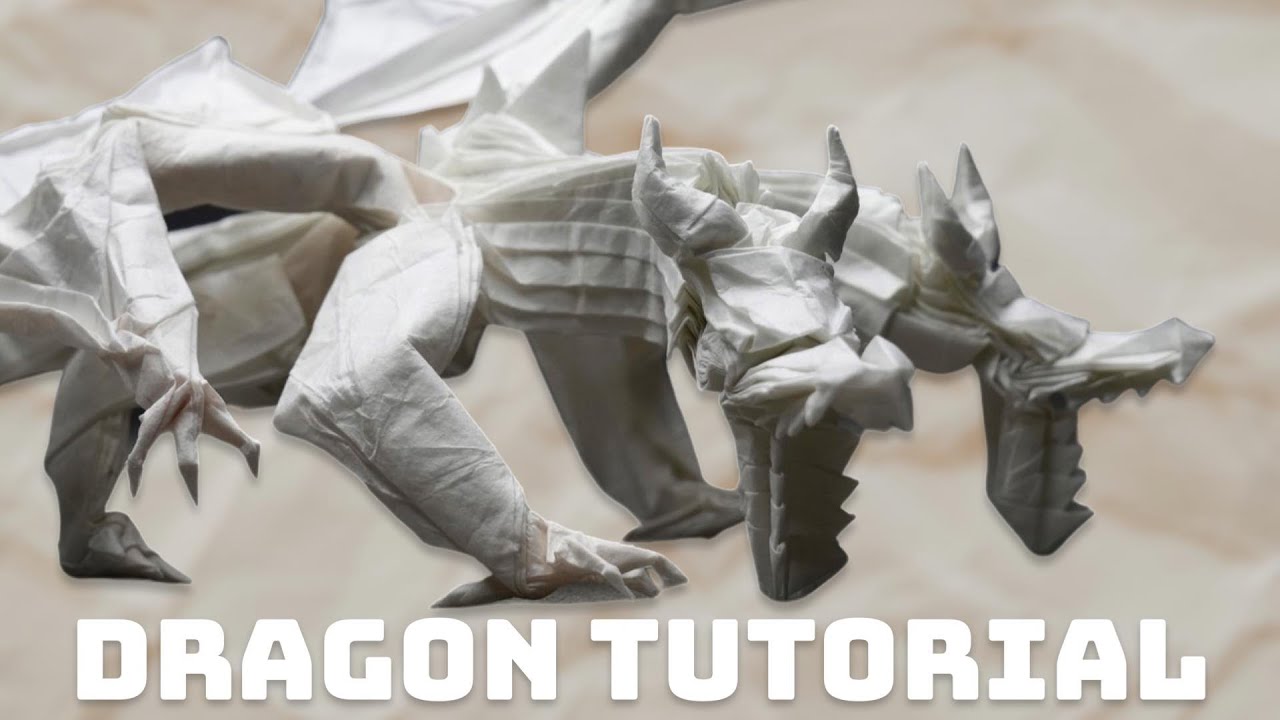 Origami Two Headed Dragon Tutorial | Collapse - YouTube