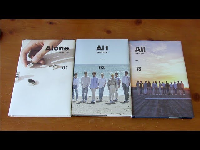 UNBOXING] Seventeen (세븐틴) - 4th Mini Album Al1 (All Versions