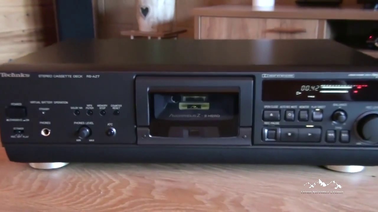 Technics RS-AZ7 Analog Cassette Deck with Amorphous-Z head - YouTube