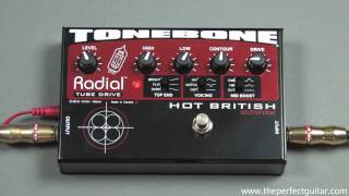 Radial Tonebone Hot British Distortion Pedal Demo - The Perfect